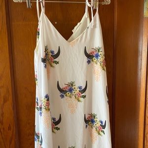 Bull Skull Size M Dress